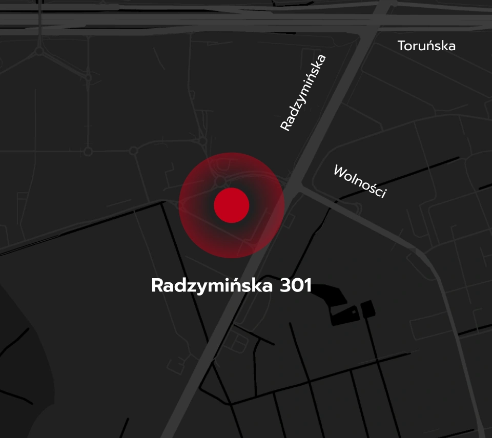 Mapa Radzymińska 301